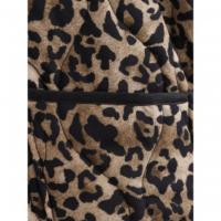 Chaqueta de plumón plegable portátil para mujer，Con sombrero impermeable abrigo grande，Cierre de cremallera - details 8