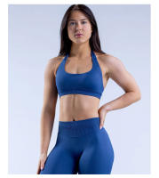 Sujetador deportivo de impacto para mujer, ropa interior de LICRA sin costuras, elástica, transpirable, mejora el pecho, ocio - details 2