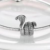 Abalorio Animal Friends en plata de ley con piedra de circón S, pulsera de 3 mm adecuada, regalo perfecto para mujer - details 1