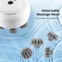 Masajeador eléctrico de cabeza con varias garras, vibrador de relajación para hombro, pierna, brazo, cuello, tejido profundo, cuero cabelludo - details 7