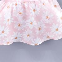 Conjunto de vestido y gorro de playa para niña, vestido de princesa con cuello halter, 2 piezas - details 21