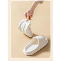 Zapatillas de verano de suela blanda de EVA para mujer, chanclas planas informales para interior y hogar, sandalias antideslizantes para baño, zapatos deslizantes de playa para hombre al aire libre - details 7