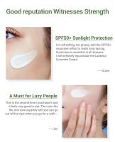 Crema de Protección Solar UV Blanqueadora LANBENA Herramienta de Cuidado de la Piel Hidratante SPF50+ CC Maquillaje Nude para el Rostro 40ml - details 8