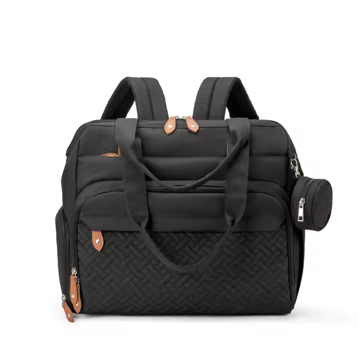 Mochila grande multifuncional para mamá con aislamiento, cruz diagonal, tres usos, madre y bolsa para entrega - 1
