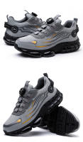 Rotating Button New Safety Shoes Men Anti-smash Anti-puncture Work Shoes Fashion Men Sport Shoes Security Protective Boots Men - details 24