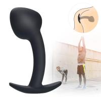 Leten Masaje Prostatico Inserción Falsa Unisex para Estimulación Vital Silicona Anal y Butt Plug - details 0