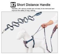 Correa para Mascotas TRUELOVE con Asa Acolchada de Neopreno Control de Tráfico Fuerte y Fácil de Usar Viaje para Perro y Gato TLL3112 - details 4