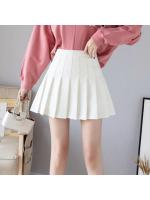 Falda coreana, pantalones cortos para mujer, minifaldas sexis de cintura alta para mujer, falda plisada Kawaii para mujer - details 3