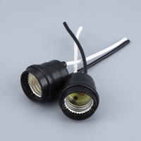 Enchufe de lámpara E27 impermeable con cable, soporte de lámpara E26 a prueba de lluvia para jardín al aire libre, Patio, iluminación DIY, paquete de 2/5/10/20 piezas - details 3