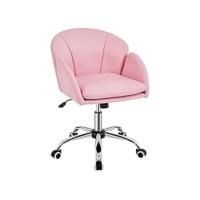 Silla de oficina con respaldo alto, silla para casa/oficina, silla ergonómica tapizada en cuero PU, capacidad de carga 136 kg, color negro. - details 5