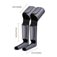 presoterapia aparatologia de estética profesional Masajeador de presión de aire para piernas y pantorrillas, Airbag portátil inalámbrico giratorio de 360 ° , masajeador de músculos del muslo, adelgazamiento de piernas con controlador - details 6