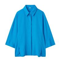 Conjunto de 2 Piezas para Mujer OUWU Pantalones de Pierna Ancha con Bolsillo y Pliegues - details 5