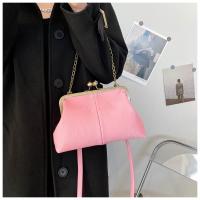 Nueva Bolsa de Concha 2025 Patrón de Lichi, Clip de Cadena, Bolso de Mano para Mujeres Sencillas - details 33