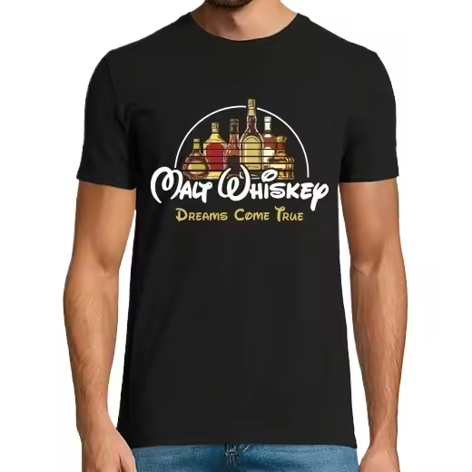 Malt Whisky Dreams Come True Fiesta Licor Humor Alcohol Camisetas CERVEZA,Pack Regalo Camiseta Personalizada - 1