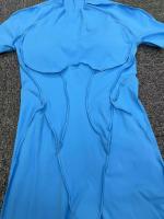 Ropa de Yoga de manga corta ajustada de Color sólido, pantalón largo Sexy con espalda descubierta, mono para entrenamiento de gimnasio, ropa deportiva de secado rápido de una pieza para Fitness - details 36