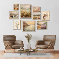Póster de Paisaje Francés Vintage Arte Rústico en Lienzo para Decoración de Sala - details 3