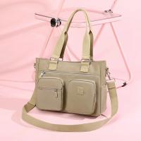 Bolso de tela de nailon para mujer, bolsa de hombro de gran capacidad, con múltiples bolsillos, informal, a la moda - details 1