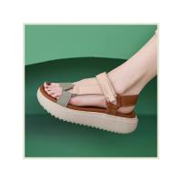 Nuevo 2025 sandalias jóvenes, deportes casuales, plataforma cómoda, Velcro, zapatos de mujer de gran tamaño - details 4