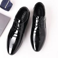 Zapatos De Cuero Con Punta Puntiaguda Para Hombres, Charol De Negocios Para Hombres, Nuevos Zapatos De Cuero - details 3