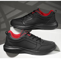 Zapatillas de deporte de cuero de alta calidad para hombre, zapatos informales impermeables, zapatillas ligeras para correr al aire libre, Tenis deportivos, zapatos planos masculinos - details 26