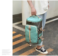 Bolsa De Viaje Impermeable para Deportes Y Fitness, Mochila De Gran Capacidad, Color De La Colisión De Empalme - details 24