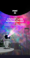 Galaxy Night Light Star Projector, Astronaut Starry Nebula LED Ceiling Lamp with Timer and Remote Control, Gift for Kids and Adults for Bedroom, Christmas, Birthday, Valentine's Day - details 4