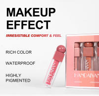 Set de Labial de Gloss de Tubo Cuadrado Lápiz Labial Mate 6 Piezas Duradero Impermeable - details 4