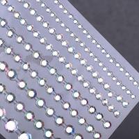Pegatinas de joyas para el cabello, tatuaje temporal, tira larga de diamantes de imitación, adhesivo para la cara, decoración de diamantes de imitación para el cabello - details 1