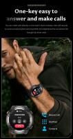 Reloj inteligente con GPS para hombre y mujer, pulsera con pantalla Ultra HD de 1.45 pulgadas, brújula integrada con GPS y, para hacer/recibir llamadas telefónicas, batería de 650 mAh, 2025 - details 8