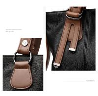 Bolsos De cuero suave para mujer, bolso de hombro Vintage, bolso de diseñador de lujo, monedero de gran capacidad, nuevas marcas - details 10