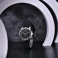 Reloj de Cuarzo Multifunción PAGANI DESIGN 2024 Resistente al Agua 100M, Vidrio de Zafiro, Correa de Cuero Elegante para Hombres - details 7