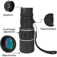 Monocular compacto de mano para adultos y niños, telescopio para ver aves, concierto, mira de enfoque, 30x52 HD - details 1