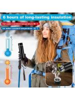 Mini Termo de Maple inoxidable de 150 ml para Café, de Pequeña capacidad, portátil, para viaje, Bebidas y Agua (Negro) - details 4