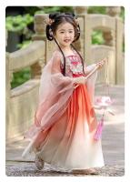 Hanfu-vestido de princesa china para niña, bordado súper inmortal, conjunto de verano de estilo Tang para primavera y otoño - details 11