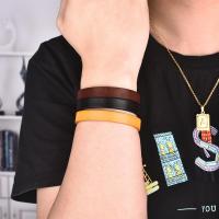 Jiayiqi-pulsera Vintage de cuero genuino para hombre y mujer, brazalete de mano, brazalete Punk, regalo de joyería para pareja - details 19