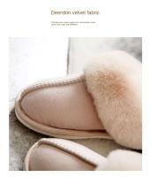Zapatillas de explosiones para mujer, zapatos de algodón suaves y transpirables de EVA cálidos para el hogar, venta al por mayor, Otoño e Invierno - details 1