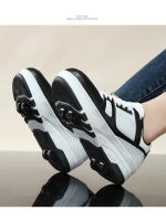 Zapatos de Patinaje de Cuatro Ruedas para Niños y Niñas Deportes Casuales al Aire Libre Tobogán y Acolchado Estudiantes Escolares - details 7