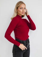Women autumn winter solid knitted pullovers basic slim sweater undershirt - details 9