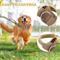 táctico estilo deportes al aire libre, Collar utilizable medianos a grandes con capacidad tracción para entrenamiento de perros - details 1