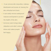 Aceite desmaquillante limpiador facial de leche de agua hidratante suave con vitamina C - details 7