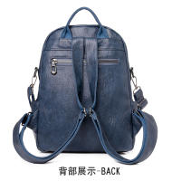 Mochila de mujer Mochila de doble propósito de cuero suave - details 14