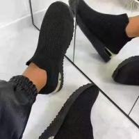 Zapatos deportivos informales transpirables para mujer, calcetines elásticos, talla grande - details 6