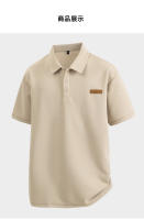 Camiseta manga corta hombre polo holgado antibacteriano adelgazante polo cómodo transpirable - details 7