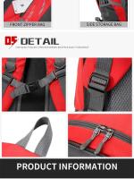 Bolsa de Montañismo al aire libre portátil, bolsa de viaje de gran capacidad, mochila impermeable para hombres y mujeres, mochila de viaje ligera - details 5