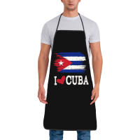 Delantal de Cocina con Bandera de Cuba Havana Unisex para Chefs, Horneados, Jardineros - details 9