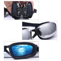 Banda ajustable impermeable para adultos, protección UV de silicona, portátil, antivaho, práctica, deportes acuáticos, gafas de natación - details 2