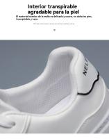 Zapatillas Blancas Transpirables para Hombres Estilo Coreano de Moda Zapatos Casuales con Plataforma Todo Uso - details 10