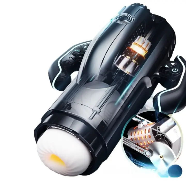 Juguetes sexuales, Dispositivo de masturbación masculina con ventosa telescópica Big Storm - 1
