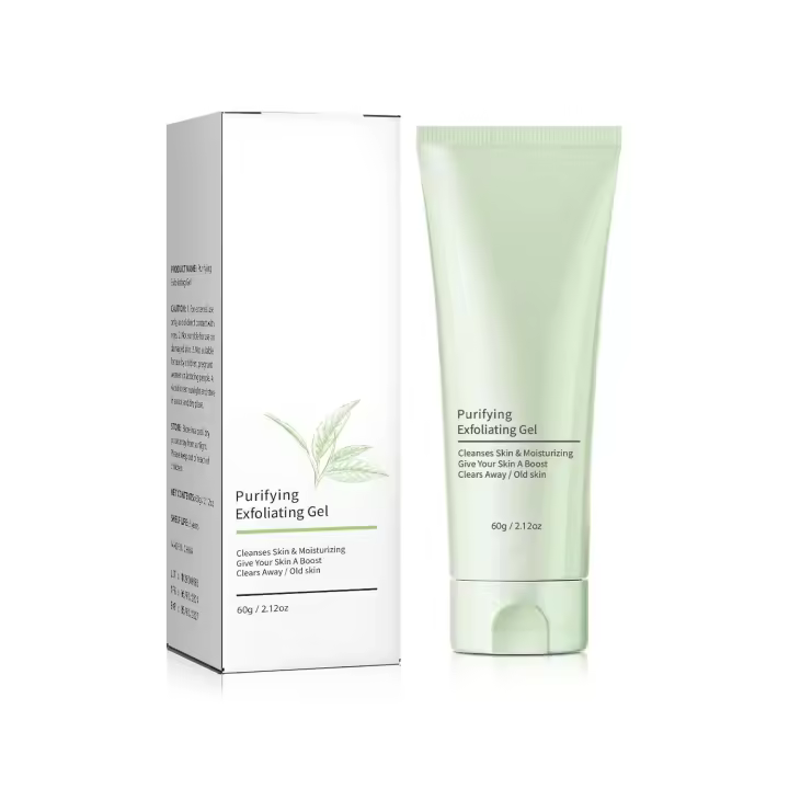 Gel purificante, gel exfoliante facial de limpieza profunda para toda la piel. (1 unidad) - 1