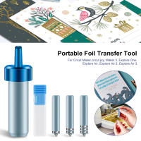 Kit de herramientas de transferencia de lámina portátil con 3 cuchillas, Kit de reparación de transferencia de lámina para Cricut Joy Circut Maker - details 1